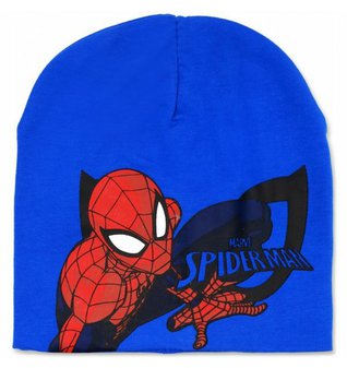 Čepice Spiderman, vel. 54, tm. modrá
