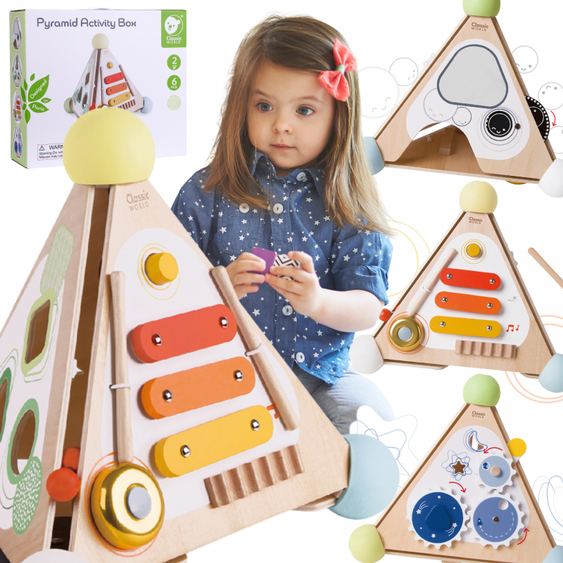 Montessori pyramida 4v1