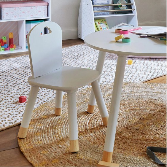 Dětská židle bílá