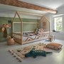 dřevěná postel - rám Montessori