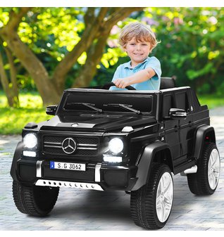 Dětské autíčko s dálkovým ovládáním- Černá