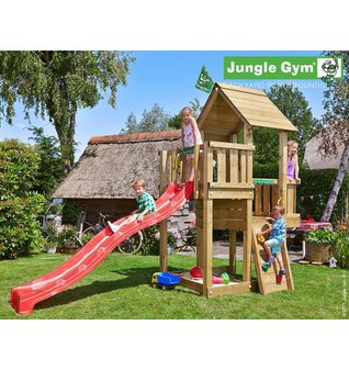 Dětské hřiště Jungle Gym Cubby se skluzavkou