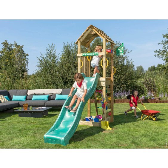 dětské hřiště Jungle Gym Cocoon se skluzavkou 01