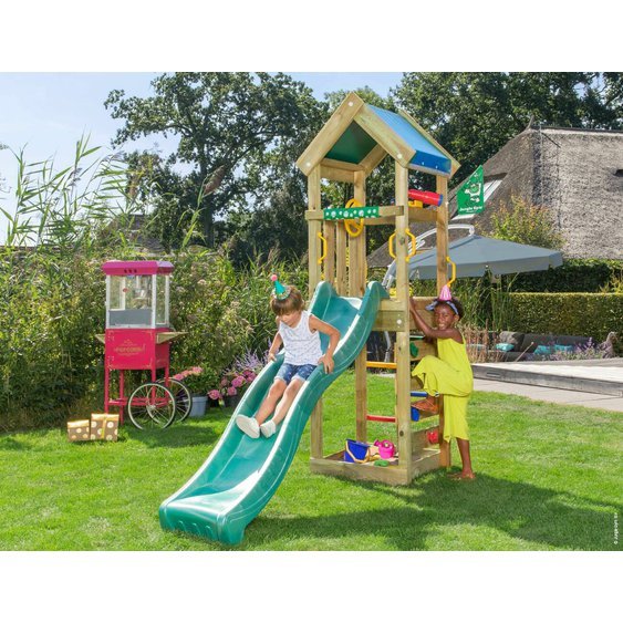 dětské hřiště Jungle Gym Patio se skluzavkou 01