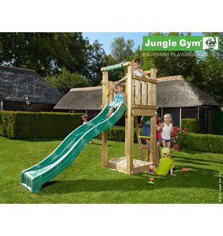 Dětské hřiště Jungle Gym Tower se skluzavkou