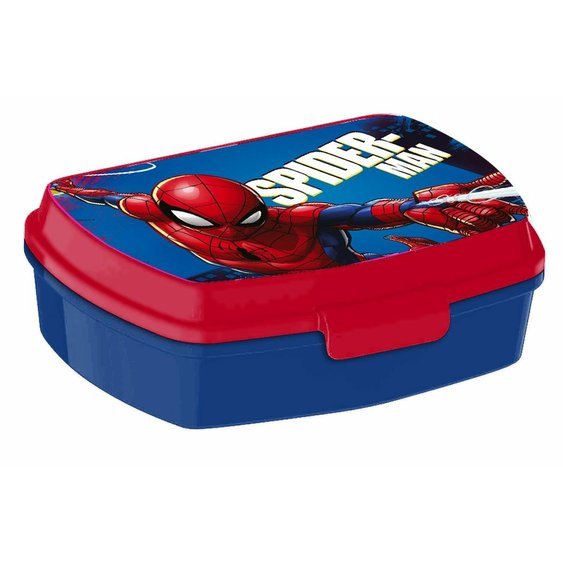 EUROSWAN Box na svačinu Spiderman blue Plast, 16x1