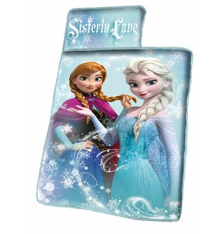 Dětské povlečení Frozen - Ledové Království (souprava:polstrované  lehátko, deka, polštář)