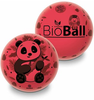 Dětský míč Panda červený bez ftalátů