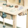 dřevěný ponk workbench pro malé kutily