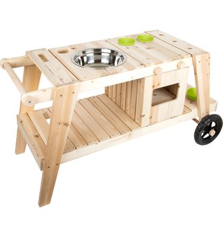 Dětská dřevěná venkovní kuchyňka
