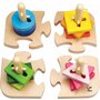 Hape kreativní dětské puzzle dřevěné