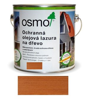 Ochranná olejová lazura OSMO ( 728 Cedr)  0,75 L