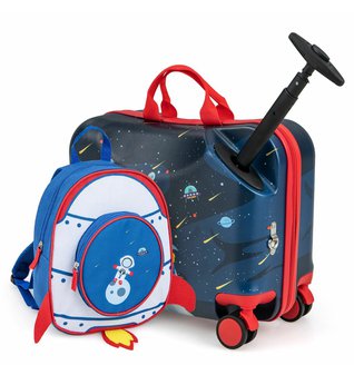 Dětský kufr a batoh sada 2ks Astronaut (sada)