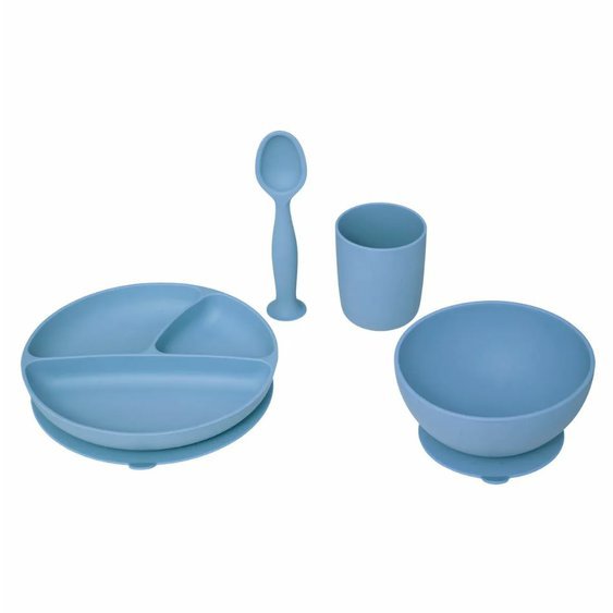 silikové nádobí modré