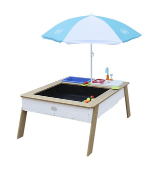 Herní stolek na písek a vodu se slunečníkem