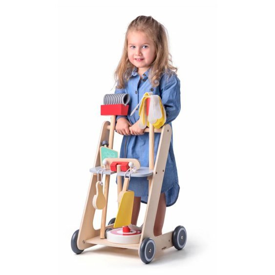 dětský úklidový vozík